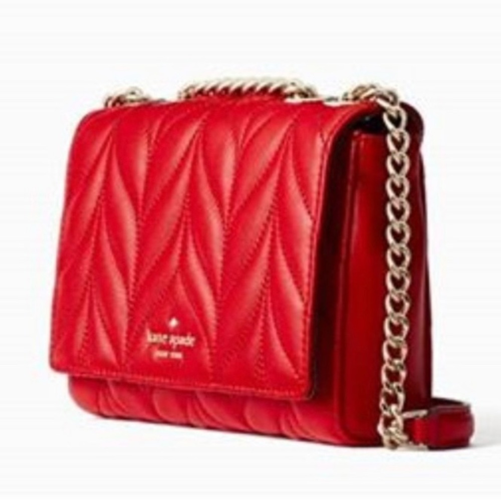 ❤️Kate Spade Briar Lame Quilted Bag
